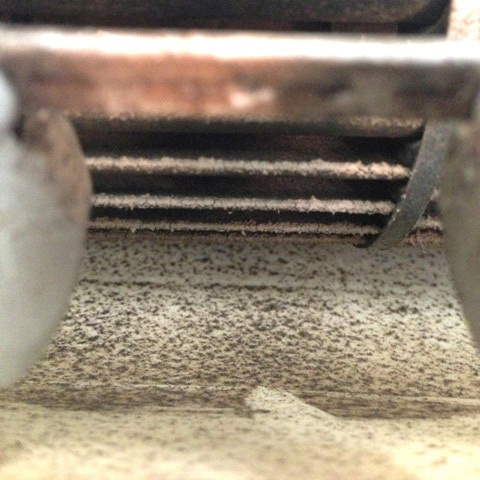 エアコンクリーニングビフォーアフター画像