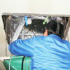 業務用エアコン養生