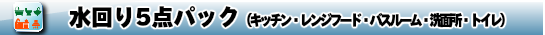 ハウスクリーニング　大阪兵庫京都奈良サニタリーパック　バスルーム浴室洗面所トイレ　ハウスクリーニング　　茨城　清掃掃除